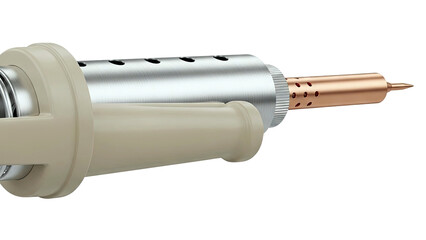 Close-up of a Soldering Iron Tip