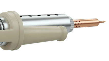 Close-up of a Soldering Iron Tip