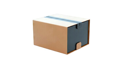 Modern Two-Tone Storage Box