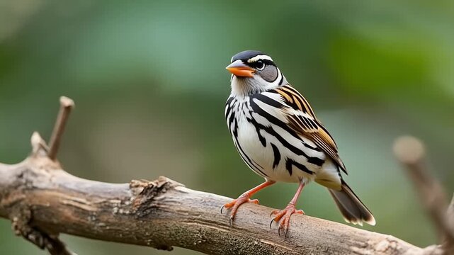 Zebra Finch intimate close-up capturing subtle expressions and organic beauty in nature