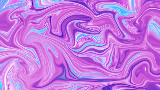 Captivating abstract liquid swirl pattern in vivid purple and pink texture for backgrounds