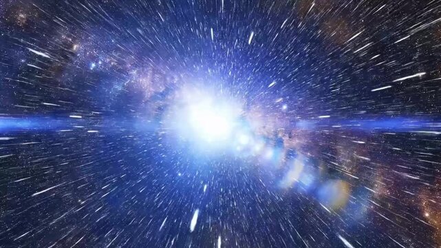 Dynamic view of a galaxy in motion