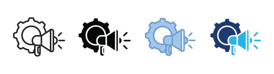 Business icon set multiple style collection