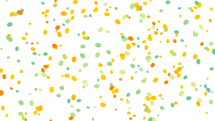 Abstract Scattered Dots on White Backdrop Design Element