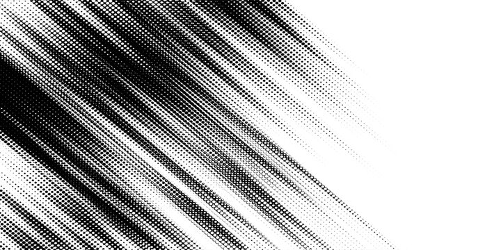 Abstract vector tornado monochrome halftone background. Scratched dots texture element.vector illustration