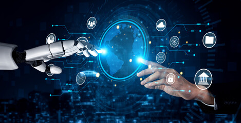 An AI powered global business network and digital infrastructure. A worldwide connection of AI services for data, finance, and communication. Motif