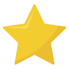 Yellow star png illustration, transparent background