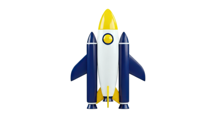 Stylized Rocket Ship