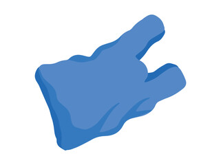 Plastic Bag Crumpled Illustration