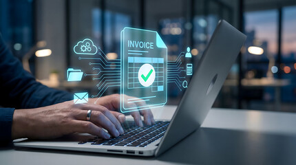 Digital Invoice Processing and Automated Accounting System