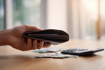 Financial Problem Background With Large Copy Space &ndash; Budgeting, Debt, and Money Management Template