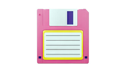 Pink Floppy Disk
