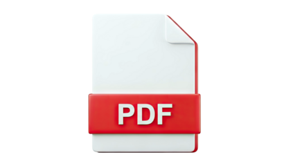 3D PDF File Icon