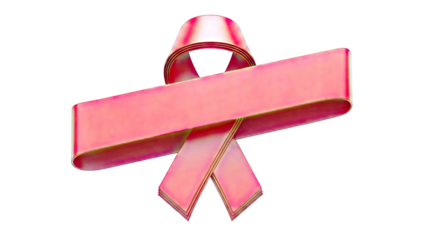 Red awareness ribbon
