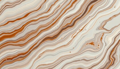 Obraz premium Abstract Swirls of Earthy Tones Creating Fluid Patterns in Natural Inspired Background for Design Projects