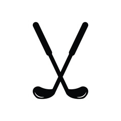 golf  logo icon illustration flat