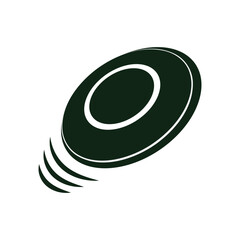 frisbee  logo icon illustration flat