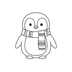 Cute funny cartoon parrot with a happy smile illustration
