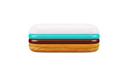 Layered Dessert Illustration