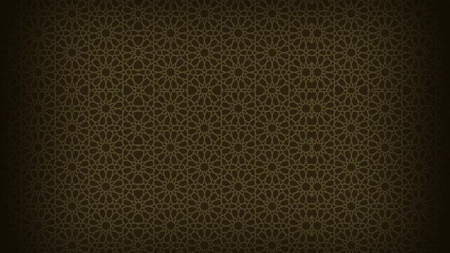 4k Dynamic Ramadan Mubarak islamic geometric decorative pattern background mandala flower design, ramadan greetings 