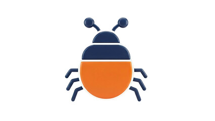 3D Bug Icon