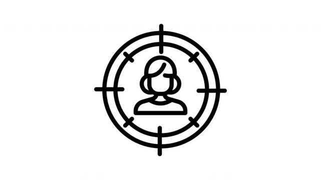 Animated Talent Target Recruitment Strategy
