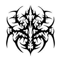 Goth Cybersigil Tattoo Design Vector