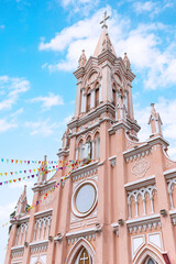 Danang Cathedral (Pink Cathedral) in Vietnam