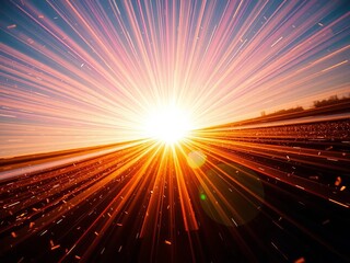 Prismatic shards descend on a jubilant, pulsing throng of light,  light,  generative