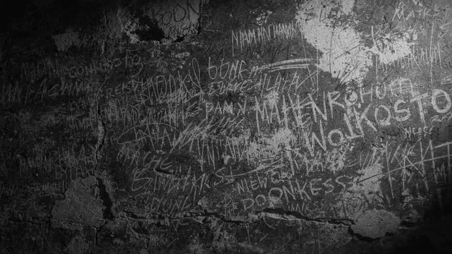 Chaotic Scribble Fast Motion Overlay with Handwritten Text