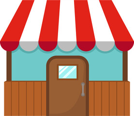Illustration of Store building