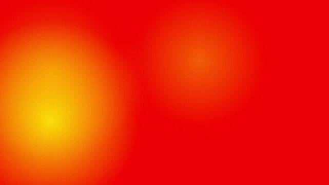 Vibrant Red Background with Yellow Glow.