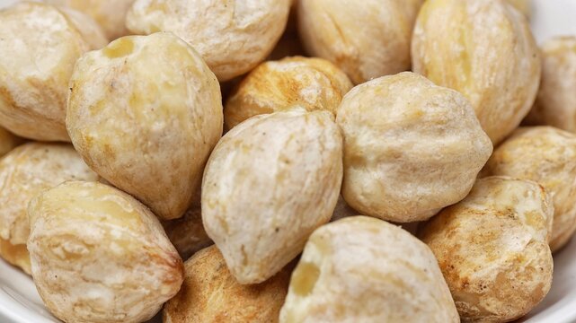 candlenut also known as kemiri, one of herbs that usually used for asian food as seasoning