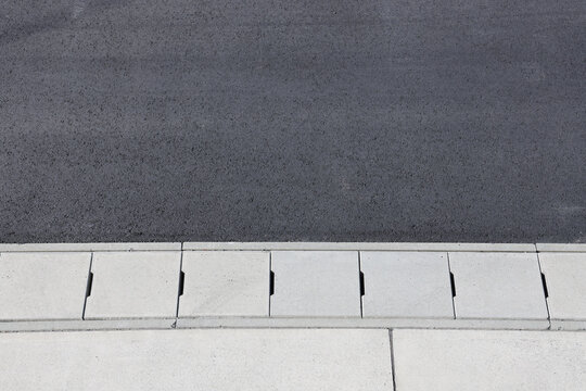 上から見た道路