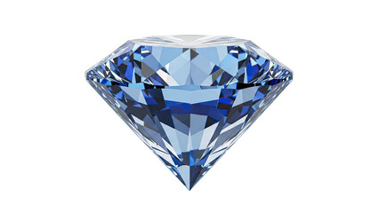 Fototapeta premium Blue Diamond Gemstone