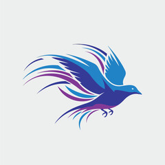 Obraz premium Abstract Bird Illustration