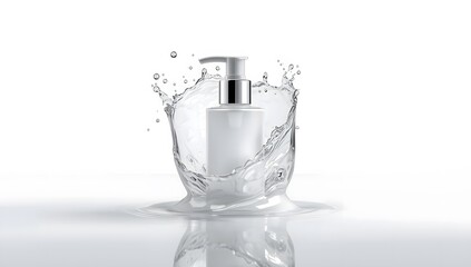 Refreshing Cosmetic Bottle Splash