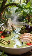 Fantasy Food River Expedition