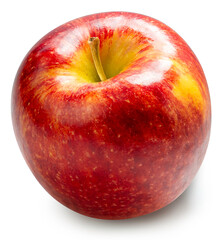 Fresh apple with one half cut open isolated on white background, Juicy and bright Apple on White Background High resolution photography, With clipping path.PNG File.