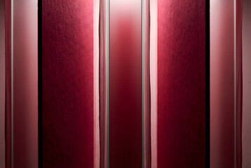Elegant Symmetrical Crimson Abstract Background with Smooth Vertical Gradient