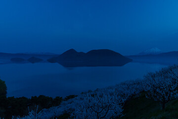 北海道壮瞥町2025春-早朝の壮瞥公園-15