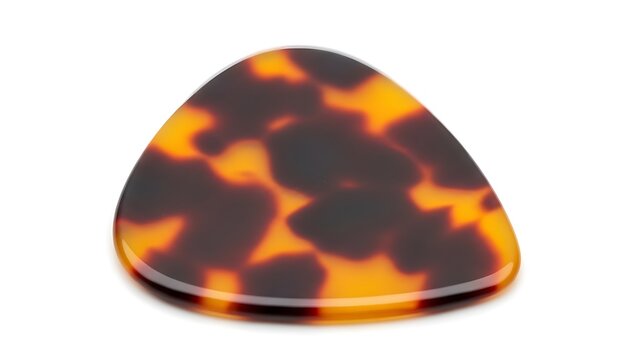 Blank tortoiseshell pattern guitar pick