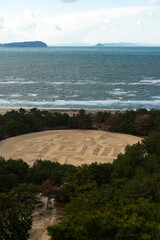 讃岐の銭形砂絵