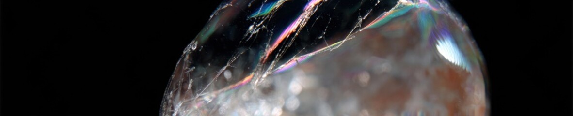 Fototapeta premium Modern Premium Water Bubble Design Element Fragile Soaring Liquid Art for Marketing, Social Media, and Digital Content