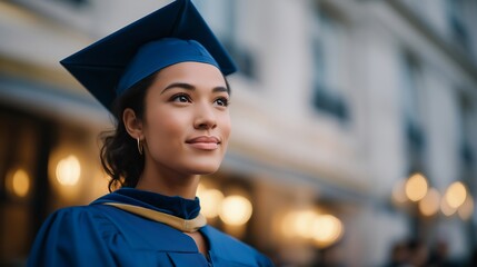 Ceremonial recognition of academic excellence marks a significant achievement, symbolizing knowledge acquisition, critical thinking, and personal advancement. cinematic color correction, natural