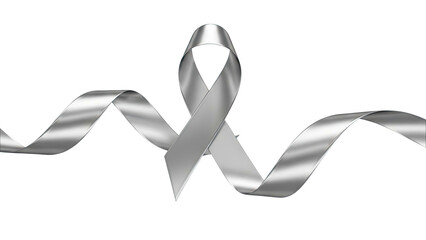 Silver Awareness Ribbon