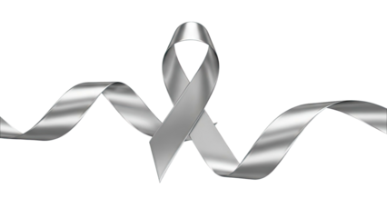 Silver Awareness Ribbon