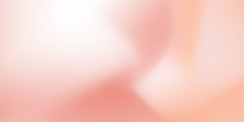Abstract red and creamy peach pink and beige gradient background. Neutral pastel backdrop. Vector ombre pale design illustration art concept © aril