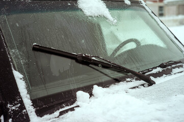 broken car wiper