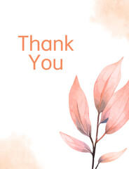 thank you card